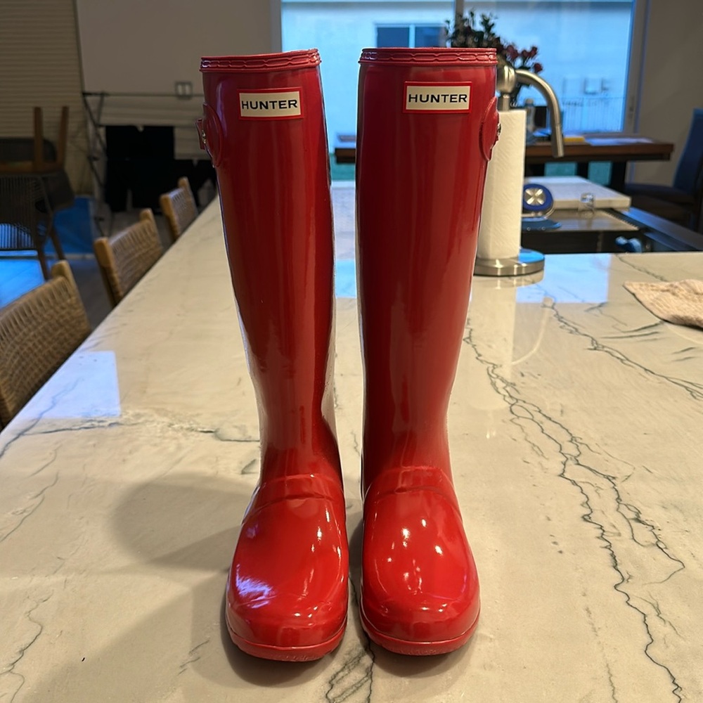 Hunter Original Tour Gloss Tall Rainboots